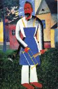 Kazimir Malevich On Vacation Spain oil painting artist